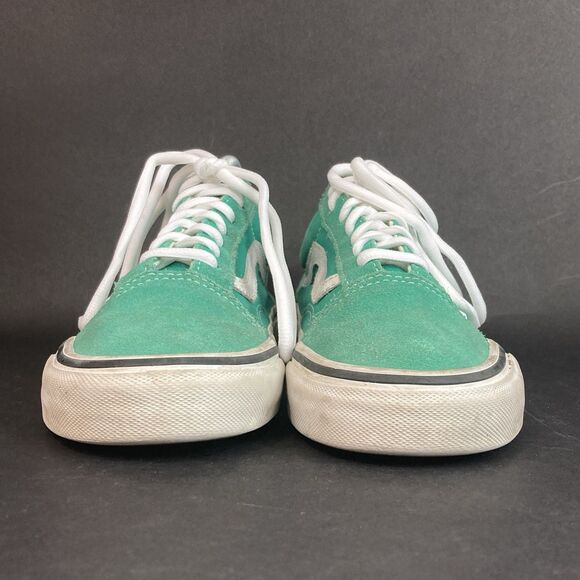 Vans OTW Classic Men's Sz 4.5/Women's Sz 6 Teal Green Canvas/Suede Low 751505 - Picture 2 of 11